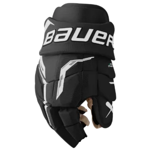 Gants noirs et blanc de Bauer