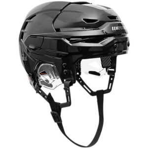 Casque d'hockey noir