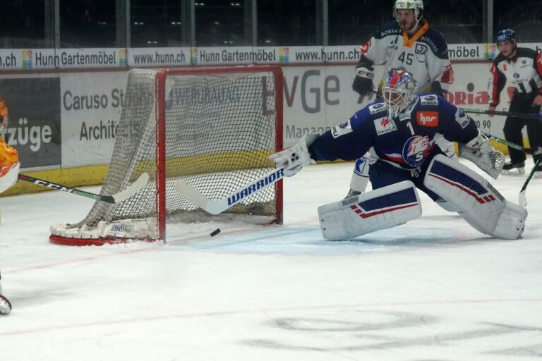 gardien de but sur la glace